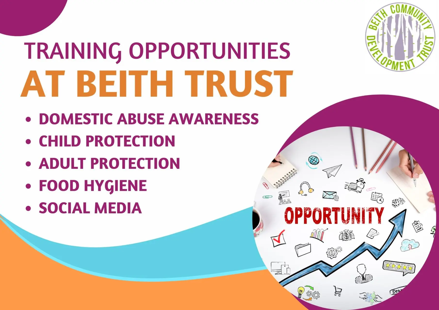 Training Opportunities at Beith Trust